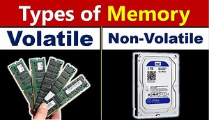 Welcome to ECC Education, Volatile memory = Volatile memory, in contrast to non-volatile memory, is computer memory that requires power to maintain the stored information; it retains its contents while powered on but when the power is interrupted, the stored data is quickly lost. Volatile memory has several uses including as primary storage. Non - Volatile Memory = Non-volatile memory or non-volatile storage is a type of computer memory that can retrieve stored information even after having been