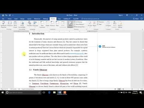 Learn MS Word | Part 08 | Review Pane and Tracking Changes in Word