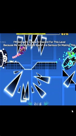 Geometry Dash Level, Needs Deco.