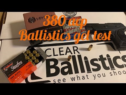 380 acp ballistics gel test: hp vs fmj vs Lehigh extreme penetrator