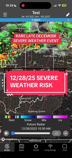 A line of strong to severe storms is expected to develop this evening with the risk for damaging wind gusts and a few tornadoes in the Ohio Valley! #severeweather #tornadoes #weather #fyp