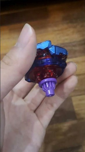 My first X beyblade (Cobalt Drake)