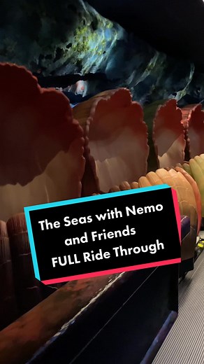 The Seas with Nemo & Friends Full Ride Through at Epcot