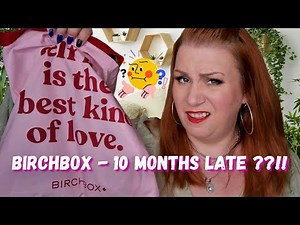 WHAT'S GOING ON?! UNBOXING OCTOBER 2022 BIRCHBOX SUBSCRIPTION BOX ... ARRIVED 10 MONTHS LATE !