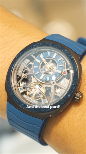 Kenneth Cole Limited Edition Automatic Watch is crafted to make a statement! With only 1,111 unique pieces available - it’s defined by sharp details and a beautifully bold design that elevates every look. Shop now before it’s gone, only at Shoppers Stop. #ShoppersStop #KennethCole | Shoppers Stop