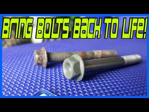 Make Rusty Bolts Like New | EASY