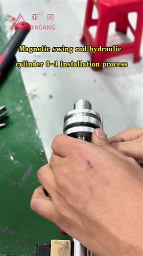 Magnetic Swing Rod Hydraulic Cylinder Installation Guide