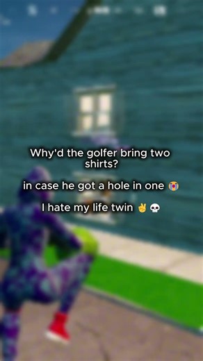 This is too funny! 😭✌️ #fortnite #funny #golf