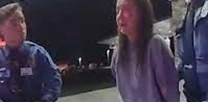 WATCH: Policeman arrests daughter for DUI after destroying traffic lights