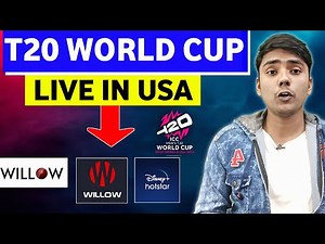 T20 World Cup 2024 Live Streaming in USA : TV Channels & App List | How to Watch T20 WC 2024 In USA