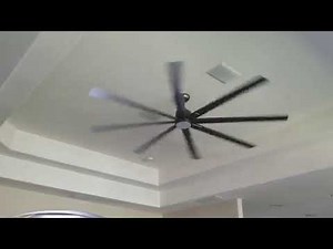 Minka Lavery 84``Ceiling Fan Minka Aire F886 84 SI Review, AWESOME CEILING FAN!
