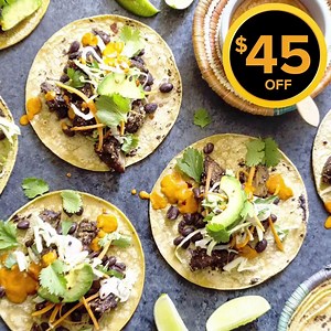 Cooking vegan has never been easier (or yummier) with Sun Basket, delivering organic & sustainable ingredients plus easy recipes right to your door. Get started today and SAVE $45! | Sunbasket