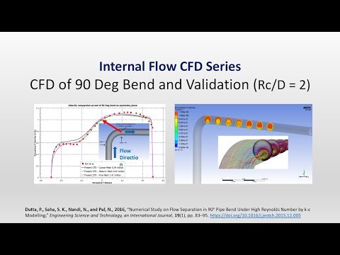 90 Deg Bend CFD Analysis and Validation (Complete training)