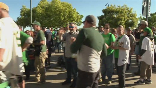 Fans react at A's home opener at Sutter Health Park | 5 p.m. update