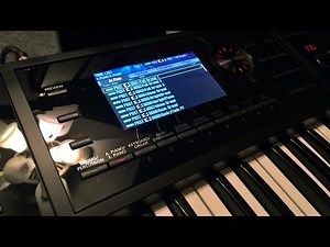 Piano Sounds of Roland FA-06 !