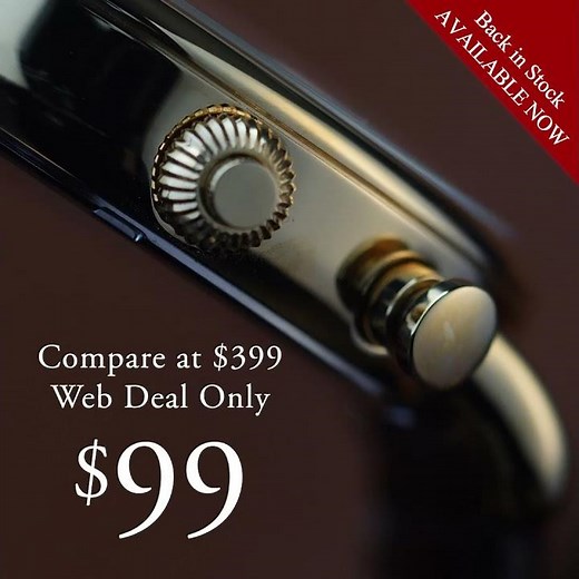 1920s Style for a 1920s Price - Stauer Retrograde Watch