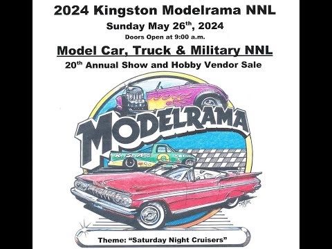 2024 Kingston Modelrama NNL - vendor room and build displays.