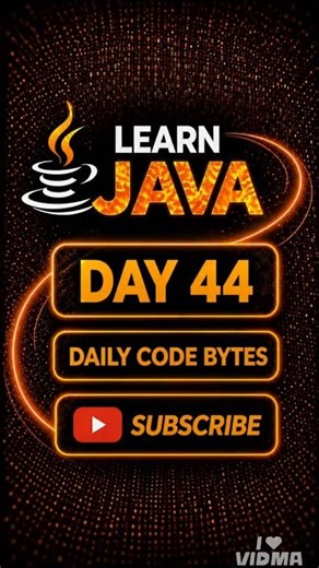 #day44 Learn Java in Tamil #java #tamil #code #easycode #dailycode #easytolearnforbegginers