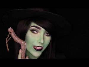 Wicked Witch Halloween Makeup Tutorial!
