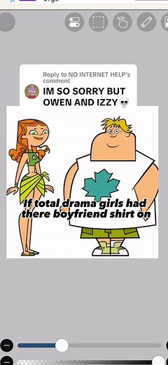 Replying to @NO INTERNET HELP #owenxizzy #fypシ #izzy #owen @ | owen total drama