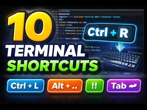 10 Terminal Shortcuts That Will Save You Hours (Linux Tips)