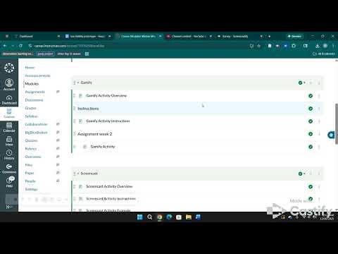 keep your canvas module design consistent