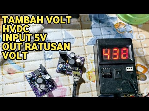 Step Up Module DC Input 5V-12V Output Up to 500VDC from Doctor LampuTV