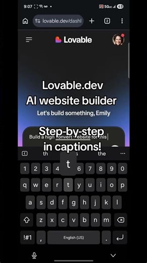 Step-by-step in the description #lovablepartner #aiwebsitebuilder