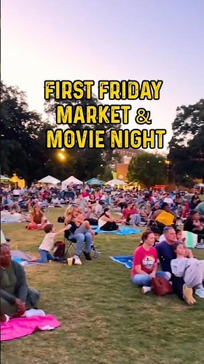 Downtown Raleigh’s monthly Free outdoor movie, live music and market