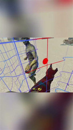 Target Acquired: Alien Hunter vs. Human Showdown! #shorts