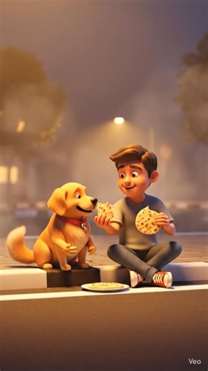 Sad Dog 🥰😰 #CartoonVideos #ShortFilms #Cartoon #AnimatedShorts #Animation #3DAnimation #Funny #ai