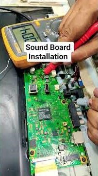 Sony KDL-40W650 No Sound Fix: Adding External Audio PCB Step by Step Guide #sonyelectronics #repair
