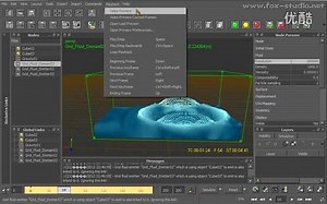 【RF中文翻录】RealFlow综合使用中文教程 - 18 Hybrido粒子系统