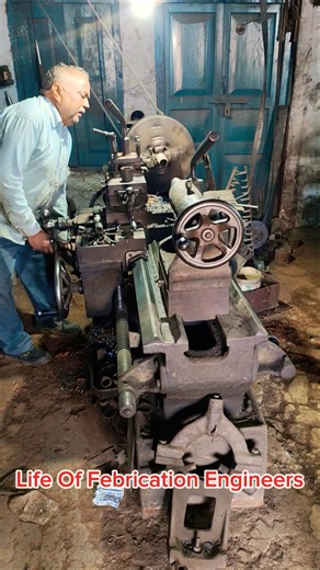 Pipe Cutting & Threading Process | Fabrication Engineer at Work 🔧
