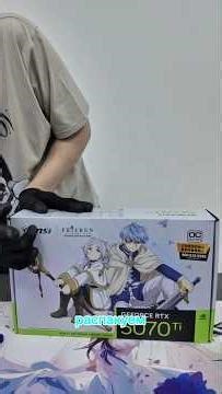 MSI GeForce RTX 5070 Ti 16G FRIEREN EDITION OC! AminePC. #anime #frieren #pc #msi #gaming #top