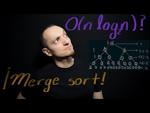Merge Sort - Explicación detallada de su complejidad computacional en notación asintótica.