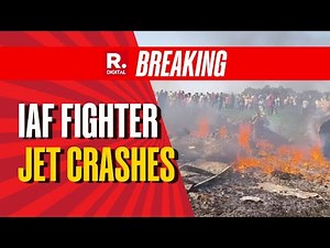BREAKING: IAF 2000 Mirage Fighter Jet Crashes In Madhya Pradesh