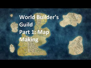 World Building 101- Part 1: Beginning the Map Making process with Wonderdraft