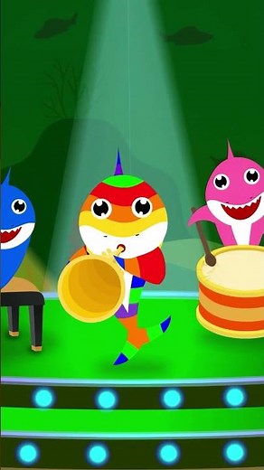 Rainbow Baby Shark Faster | Part 6 | #babyshark #fish #shortsfeed