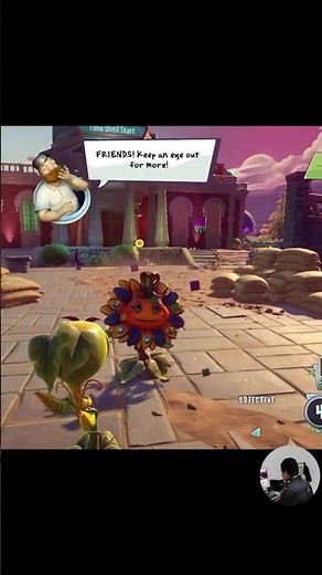 Unboxing Sunbeam fire ! Pea - PVZ GW 2 PC gameplay