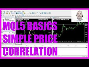 LEARN MQL5 TUTORIAL BASICS - 69 SIMPLE PRICE CORRELATION