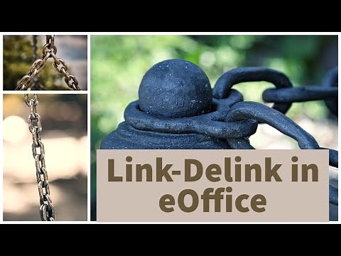 eOffice - Linking Delinking Files. How it is different from Part File. Other Features Live Demo.