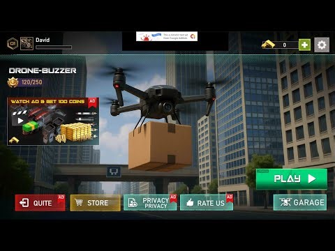 Drone Delivery Simulator Source Code Unity3d View