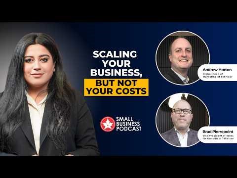 Scaling your business, but not your costs.