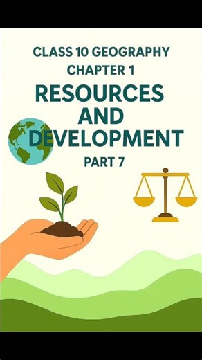 Class 10 Geography Chapter 1 | Resources and Development | Part 7 #shorts #trending #viral