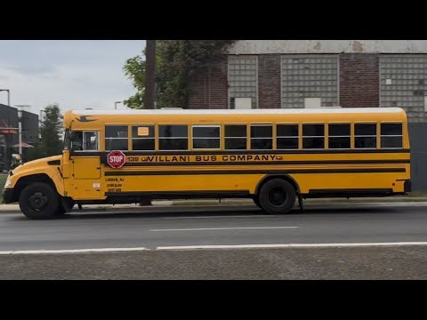 Villani bus-139 2020 Bluebird vision diesel- passing through