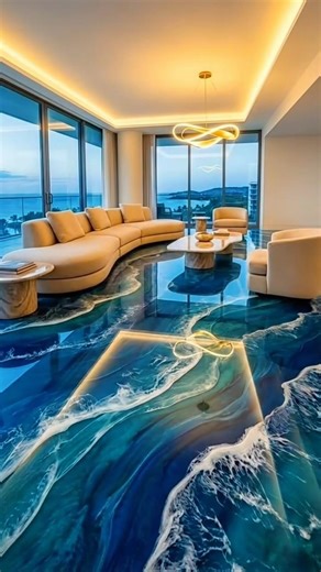 Satisfactory 3D epoxy floor renovation 🤯