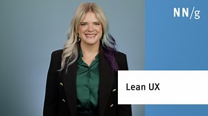What is Lean UX? (Video)
