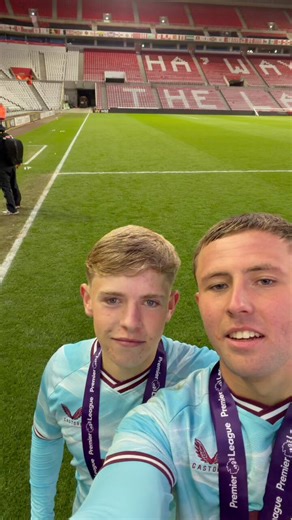 New message received 🤳George Brierley & Murray Campbell have a message for all you Clarets 💜