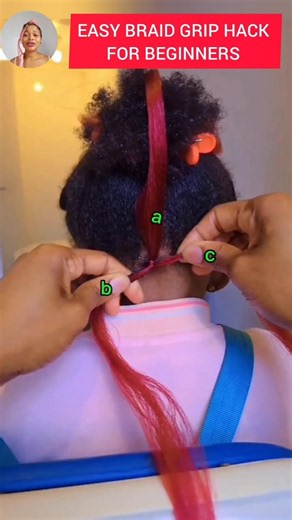 Easy Braid Grip Hack for Beginners - Braiding the easiest way